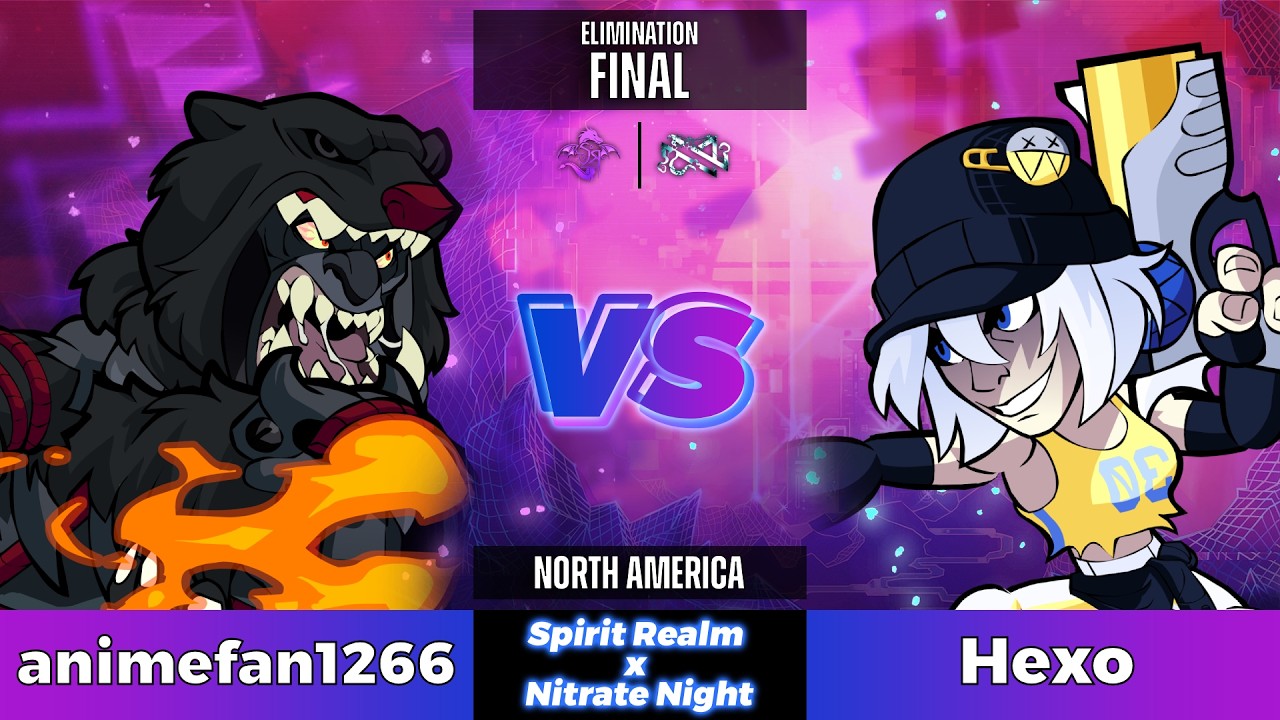 animefan1266 vs Hexo - Elimination Final - Spirit Realm x Nitrate Night - NA 1v1