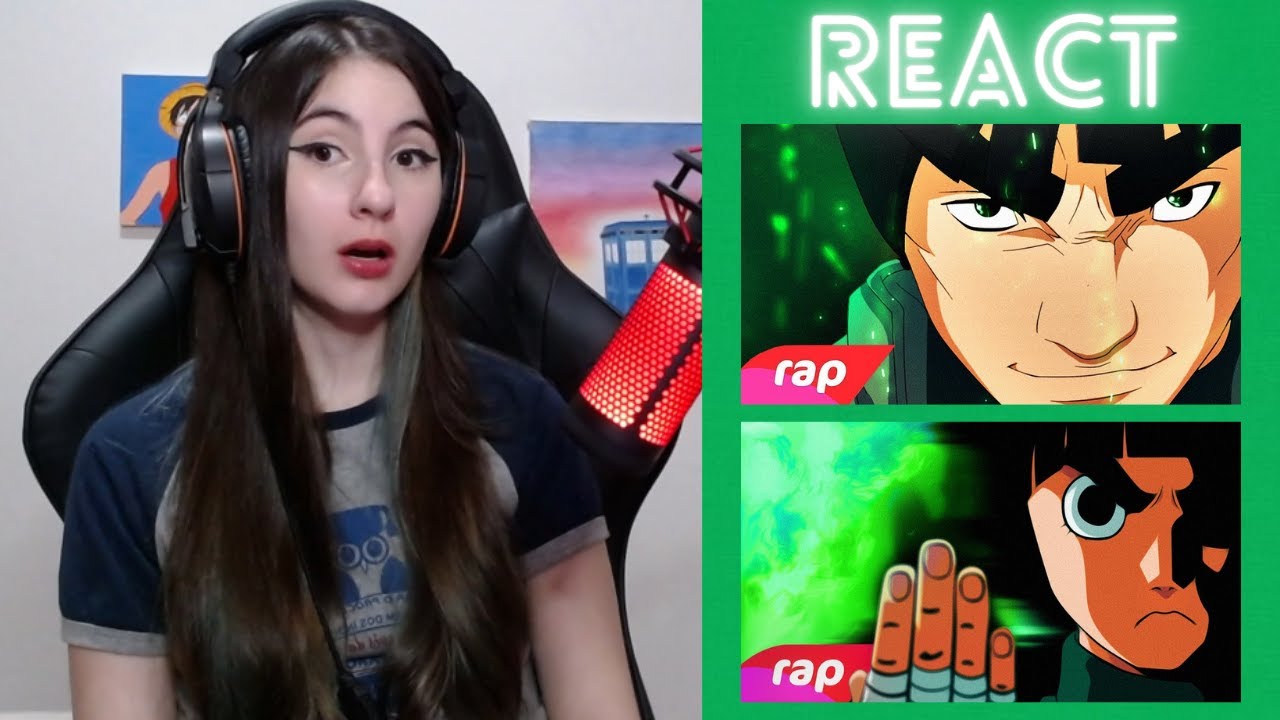 REACT rap do MAITO GAI e ROCK LEE 7MINUTOZ