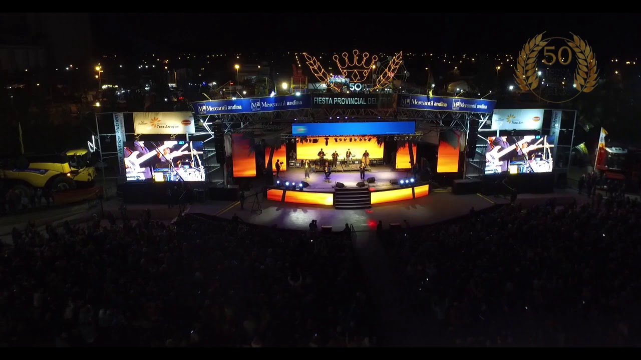 Los Palmeras en la Fiesta del Trigo