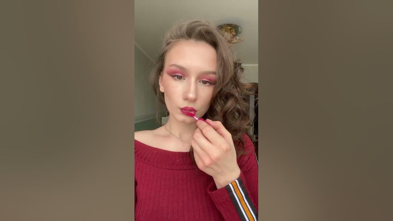 Винный макияж ️‍🔥 ️‍🔥 ️‍🔥ПОДПИШИСЬ🫶🫶🫶 - YouTube