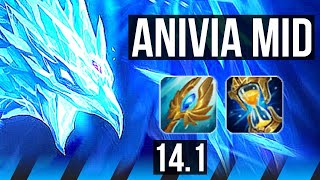 ANIVIA vs SYLAS (MID) | Rank 4 Anivia, 15/2/12, Legendary, 400+ games | KR Grandmaster | 14.1