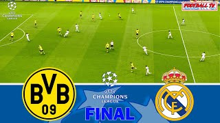 Borussia Dortmund vs Real Madrid Final | UEFA Champions League 2024 | PES Gameplay | UCL