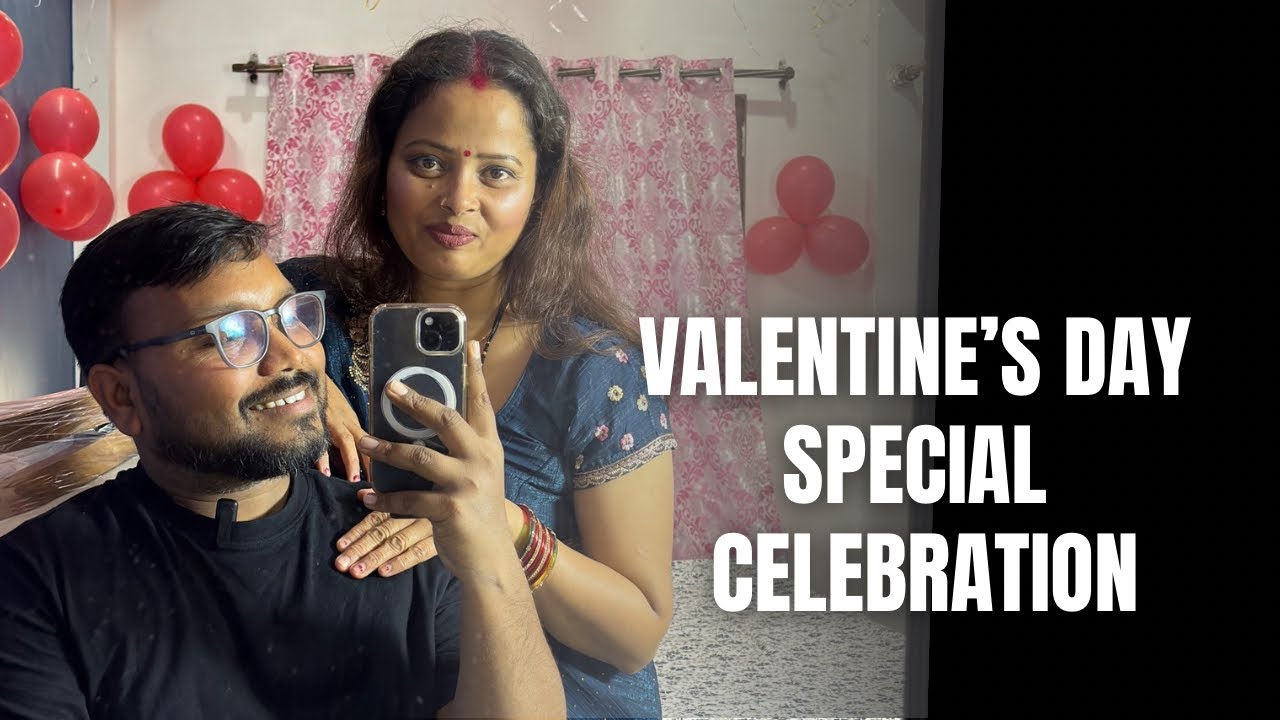 Valentine's Day Surprise for Wife 🌹 | Romantic Celebration