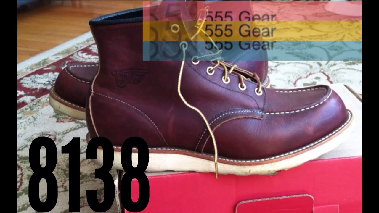 Review Red Wing Heritage 8138 Moc Toe Boots Made in USA Review Red Wing Heritage 8138 Moc Toe Boots Made in USA