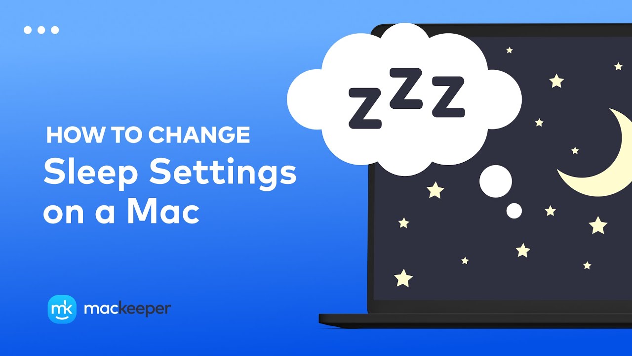 How to Sleep Settings on a Mac - YouTube