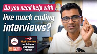 Do you need help with live mock coding interviews?