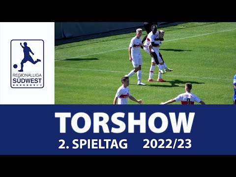 Torshow 2. Spieltag Regionalliga Südwest 2022/23