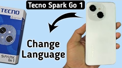 Tecno Spark Go 1 language change kaise kare, how to change system language in tecno, language settin