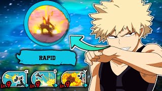 Bakugo NEW Quirk Gameplay! My Hero Ultra Rumble