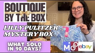 WHAT SOLD in 90 Days? Boutique by the Box Lilly Pulitzer Mystery Box - Reselling on eBay & Poshmark