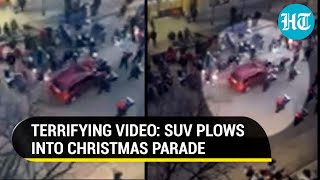 On Cam: Speeding SUV plows into Wisconsin Christmas parade; several dead