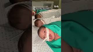 Premature Babies Transferred to Another Area in Al Shifa With Available Electricity | VOA News