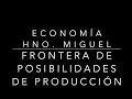 FRONTERA DE POSIBILIDADES DE PRODUCCIÓN (FPP) ECONOMÍA