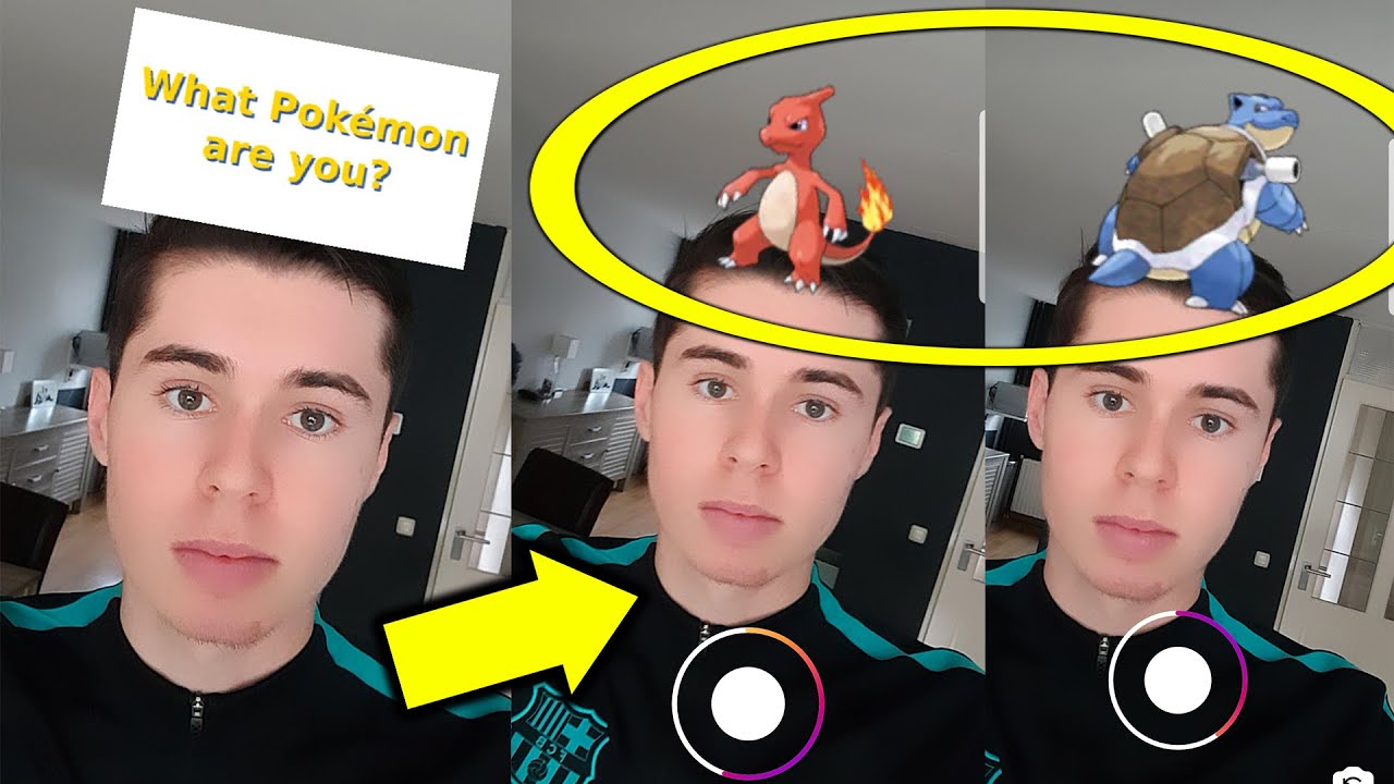 How To Get What Pokemon Are You Filter On Instagram Youtube