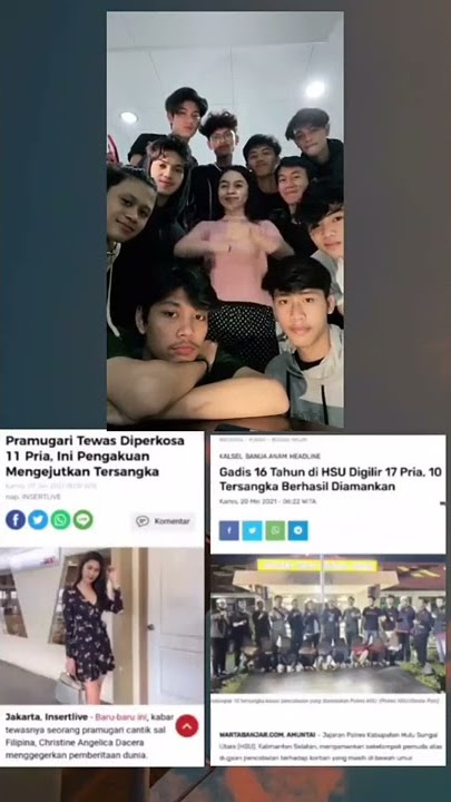 Pramugari tewas di gilir 17 Pria bejad 10 tersangka berhasil di amankan