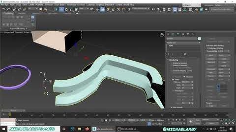 3DS Max Spline Modelling Techniques 3 - Sweeps (game development / 3d modelling / low poly)