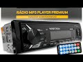 Rádio Automotivo Tipo Pioneer Bluetooth Comando de voz /shorts