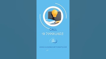 Learn cloud Computing and Cyber Security | 15Year+ Experience Trainers | Indore #Cloudsecuritycrafts