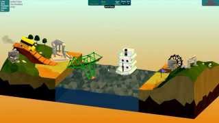Poly Bridge 18m Schoolbus Jump