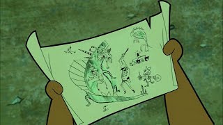 Billy & Mandys Big Boogey Adventure - Uh Billy, Thats A Drawing Of Cops Fighting Dinosaurs