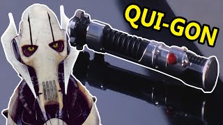 Grievous Steals Qui-Gon Jinn's Lightsaber