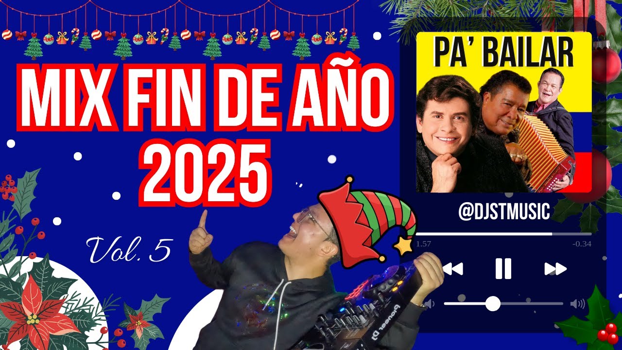 MIX NAVIDAD y FIN DE AÑO 2025 (Pastor López, Rodolfo Aicardi, Los Corraleros) VOL.5 @djstmusic