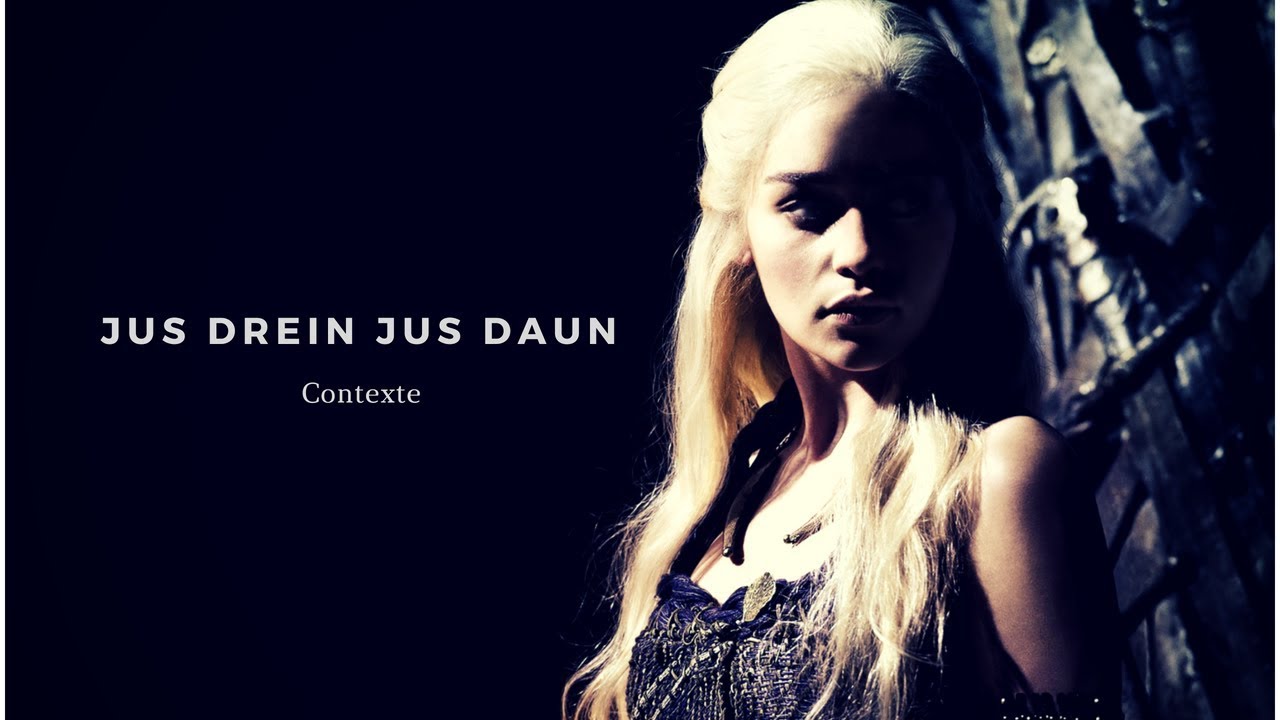 Jus Drein Jus Daun || Contexte 