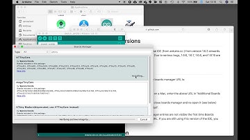 Install ATTinyCore by the Boards Manager