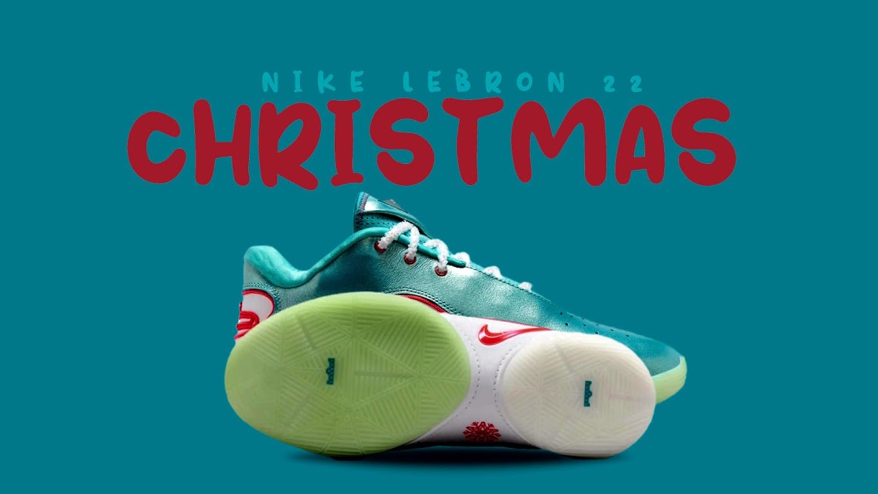 Nike Lebron 22 CHRISTMAS DETAILED LOOK + RELEASE INFO - YouTube