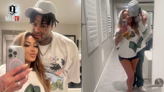 Blueface & 45 Year Old Hazel E Out Here Looking Like A Couple! 😍 - YouTube