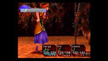 Chrono Cross - 57 - Mt. Pyre - Boss: Mini-Fire Dragon