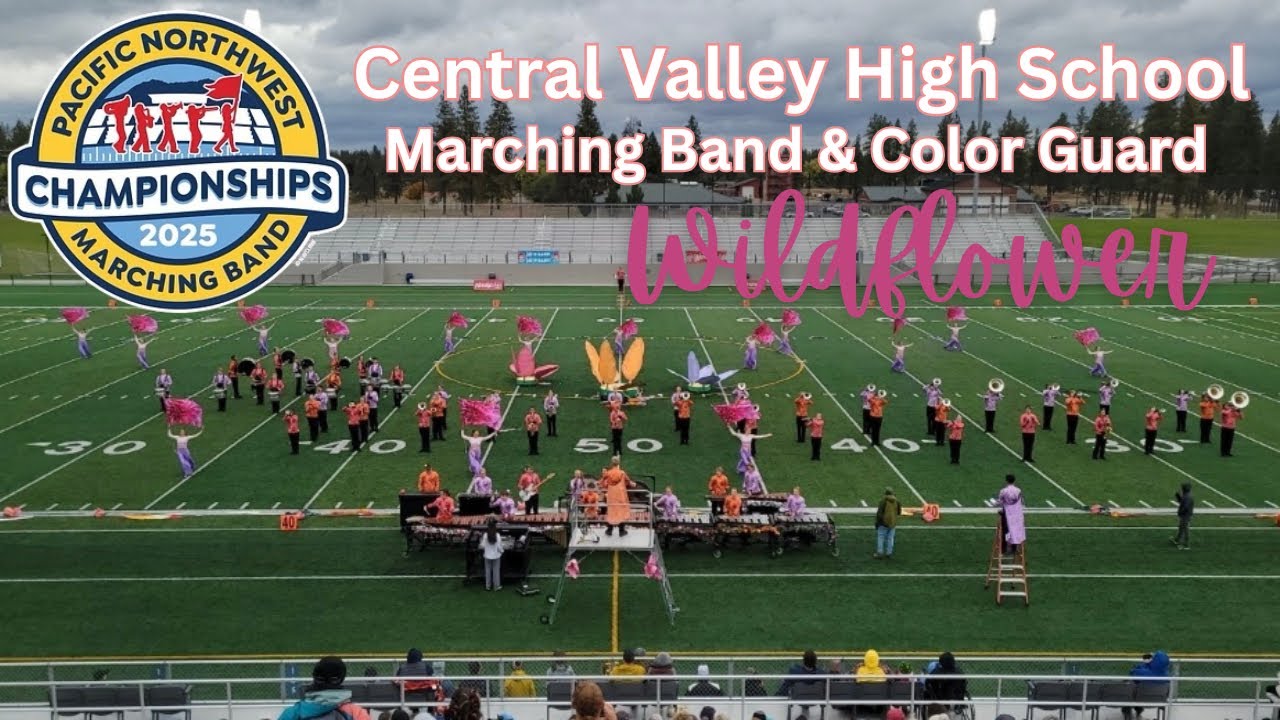 Central Valley High School Marching Band Mead Show 2025 Prelims - YouTube