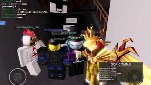 Meeting Silou34 In Site-61 *Roblox [SCP] Site-61 Roleplay