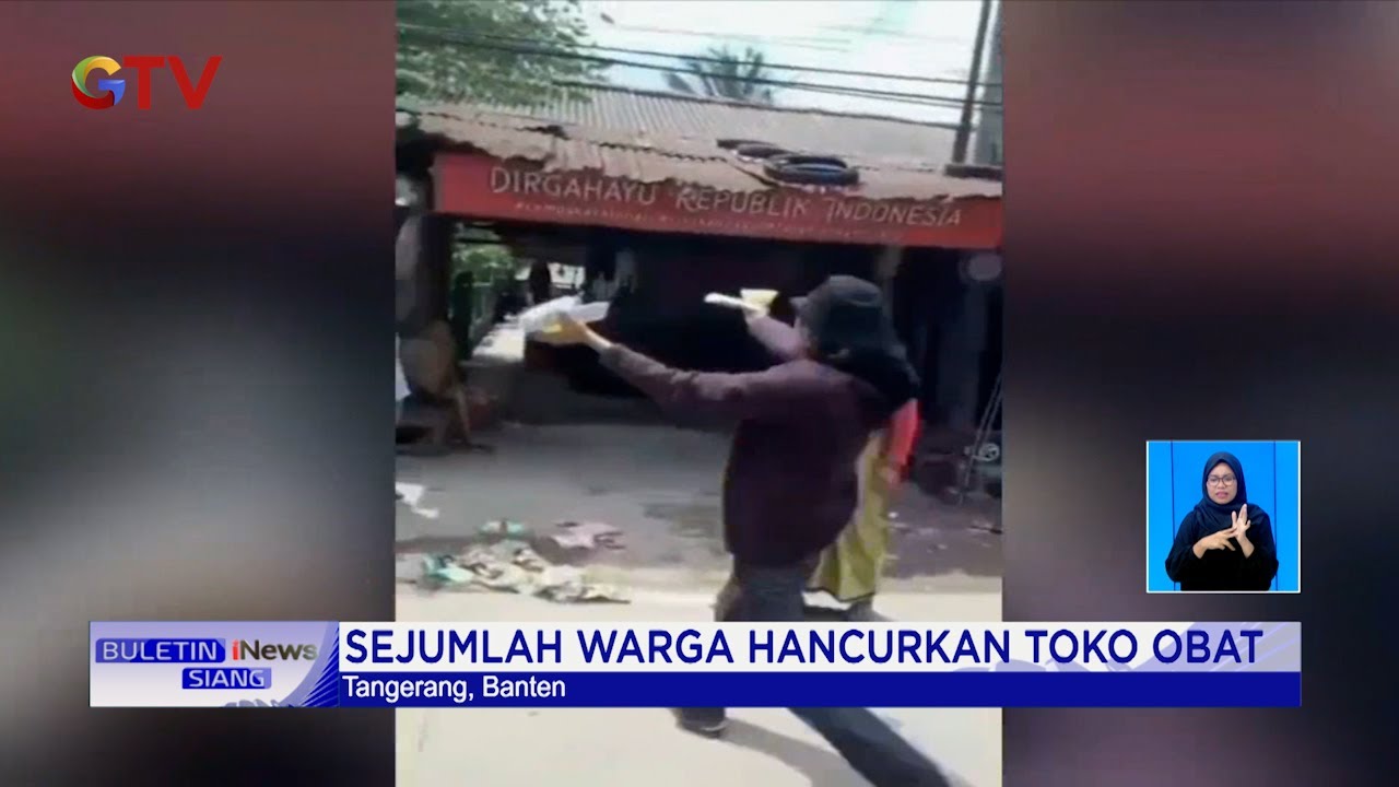 Warga Gerebek Toko Obat yang Jual Excimer & Tramadol di Tangerang #BuletiniNewsSiang 21/12