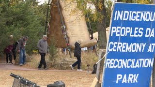 Ceremony for Reconciliation and Remembrance held for Indigenous Peoples Day