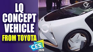 Toyota LQ Concept Car with YUI