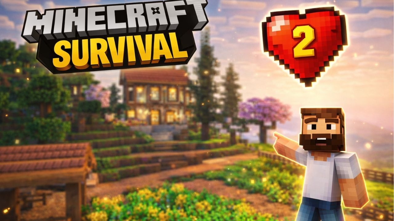 Am construit PRIMELE FERME pe MINECRAFT SURVIVAL