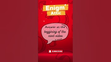 Enigma #27 Only 1 percent got the answer #riddles