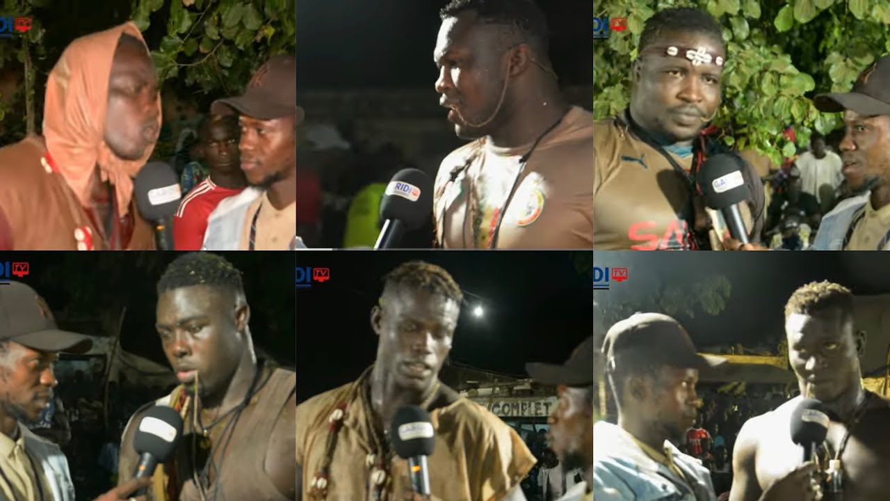 Réaction des lutteurs FA MBOUDA, DJIDIAK, SOSOKH, BROSS, DOUBLE MOTEURS Lamb ngoye ndoffongor