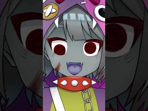 チャームポイントのガチャ目見て！Look into the eyes of Charm Point!🧟‍♀️✨ #ゾンb子 #vtuber