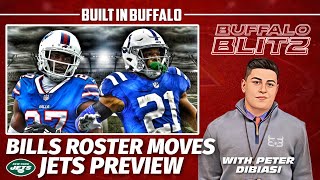 Bills Roster Updates - Bills vs Jets Preview - The Buffalo Blitz Live on Built in Buffalo