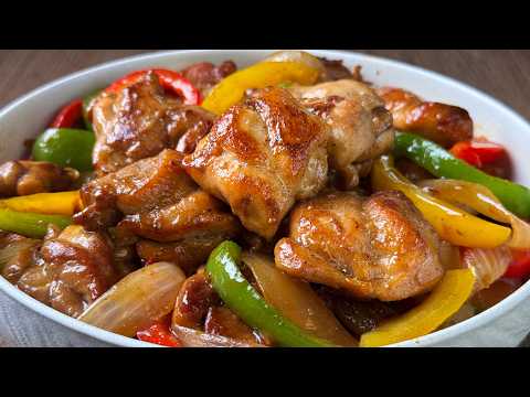 Leon's Home Cookingのレシピ: 鶏肉とパプリカの炒め物 | 簡単時短ディナー