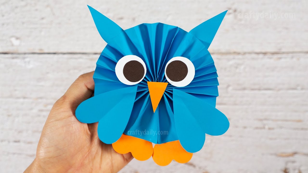 How to make the CUTEST OWL from Paper | Paper Craft Ideas - YouTube