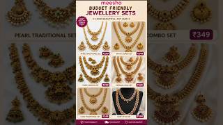 meesho jewellery unboxing 😊 #onlineshopping #meesho #jwellery #weddingcollection #ytshorts #yt