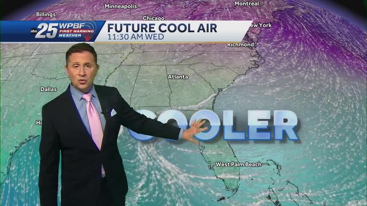 Getting windy and cooler - YouTube