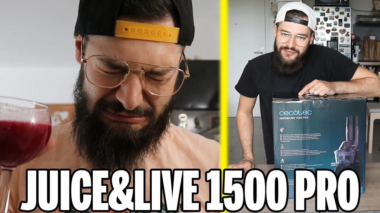 JE FAIT DES JUS AVEC PLUSIEURS FRUITS DIFFERENTS ! REVIEW JUICE AND LIVE 1500 PRO