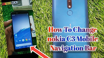 How to change   Navigation Bar Nokia C3 And all New Nokia mobile phone 📱