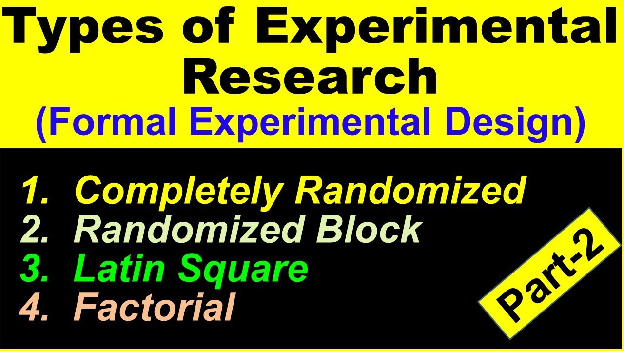 After Only with Control Group Experimental Research Design Type - YouTube after-only-with-control-group-experimental-research-design-type-youtube