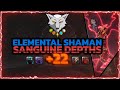 Barokoshama | Shadowlands Mythic + 22 SANGUINE DEPTHS | Elemental Shaman PoV