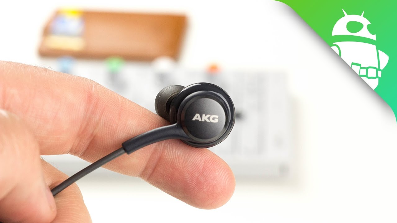 gullig vinder kondensator Samsung Galaxy S8 AKG earbuds: how good are they? - YouTube